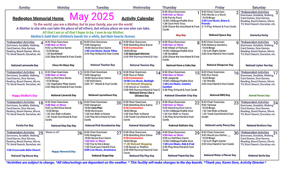 Event Calendar