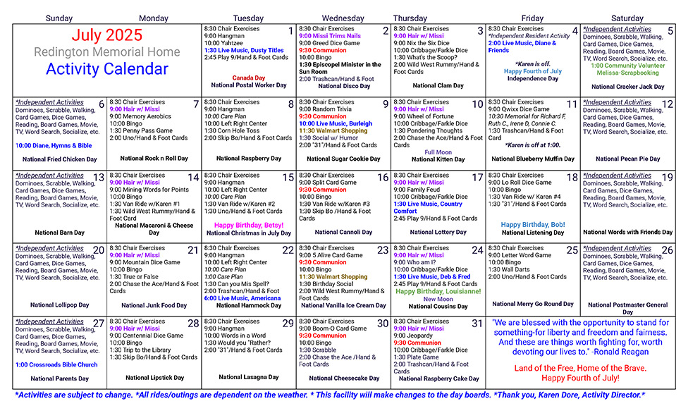 Event Calendar
